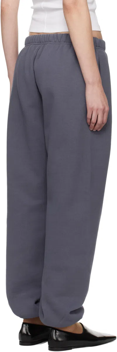 Essentials Elastic Waistband Track Pants In Blue