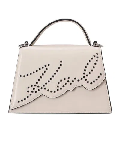 Karl Lagerfeld Studded Tote Bag