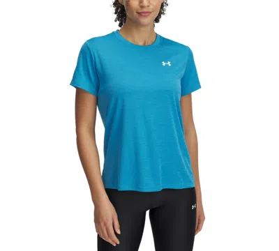 Under Armour Men's Ua Tech Textured Performance T-shirt In Blue