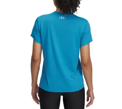 Under Armour Men's Ua Tech Textured Performance T-shirt In Blue