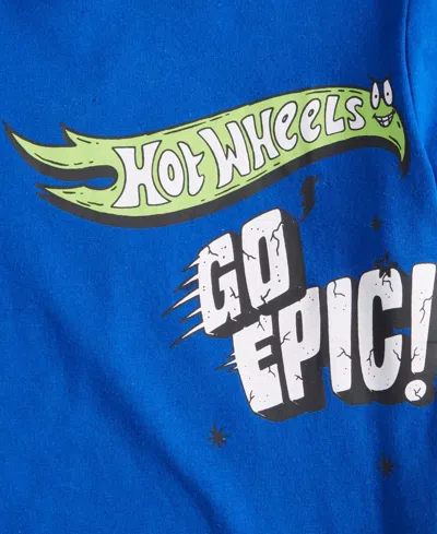 Epic Threads Toddler Boys 2t-4t Hot Wheels T-shirt, Exclusively At Macy's In Blue