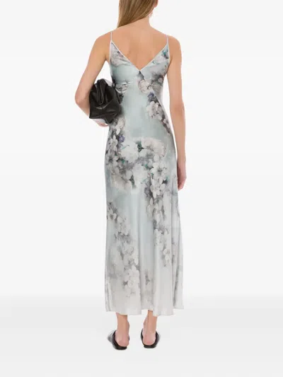 Alberta Ferretti Alberta Ferreti Printed Evening Dress In Animal Print