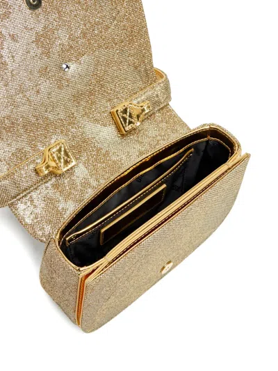 Diesel 1dr-iconic 1dr Bag In Glitter-camo Lurex