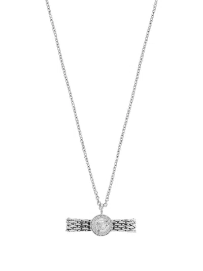 Versace Medusa-embellished Chain Necklace In Metallic