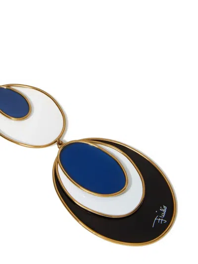 Pucci Bersaglio Drop Earring In Multi