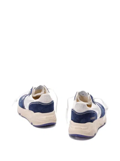 Golden Goose `running Sole` Sneakers In Blue