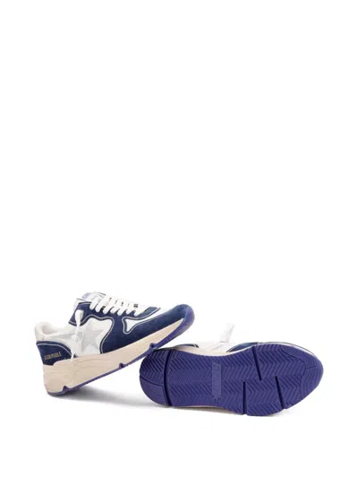 Golden Goose `running Sole` Sneakers In Blue