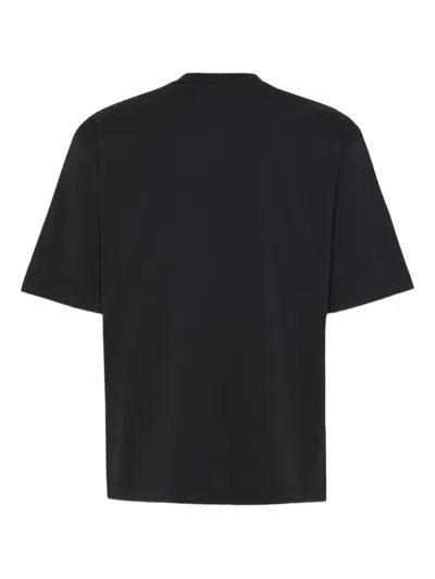 Dsquared2 Dsquared Loose Fit Sponge Patch T-shirt In Black