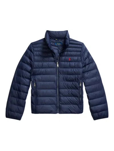 Polo Ralph Lauren Big Boys P-layer 2 Packable Quilted Jacket In Blue