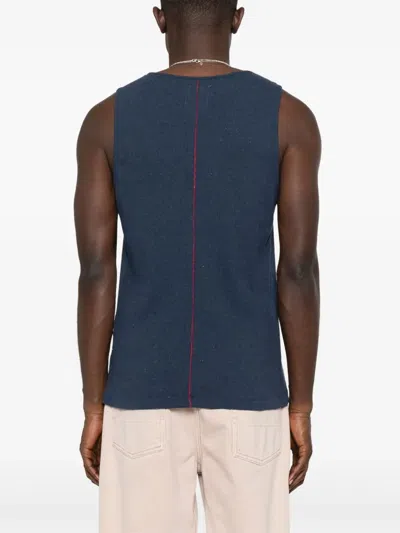 Home Core Ribbed Tank Top In Black