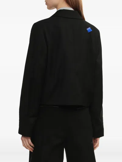 Ader Error Blazer Product. 4 Cropped Jacket In Black