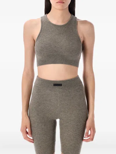 圆领罗纹坦克背心