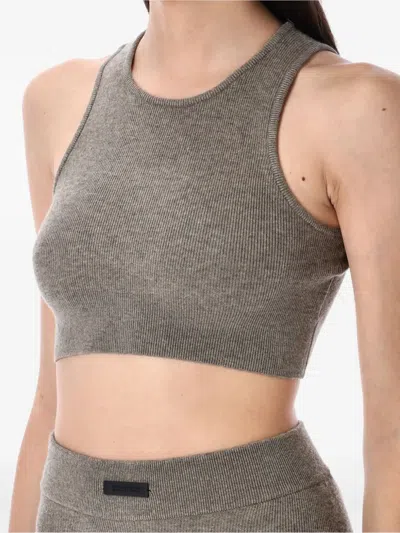 圆领罗纹坦克背心