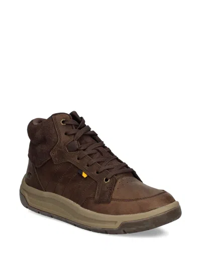 Caterpillar Apa Cush Trainers In Brown