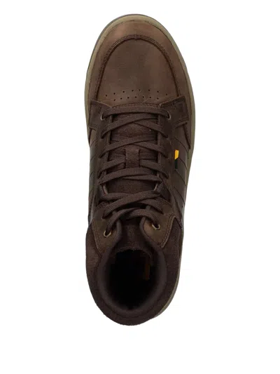 Caterpillar Apa Cush Trainers In Brown