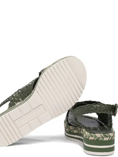 Toni Pons Forli Interwoven Slingback Sandals In Gray