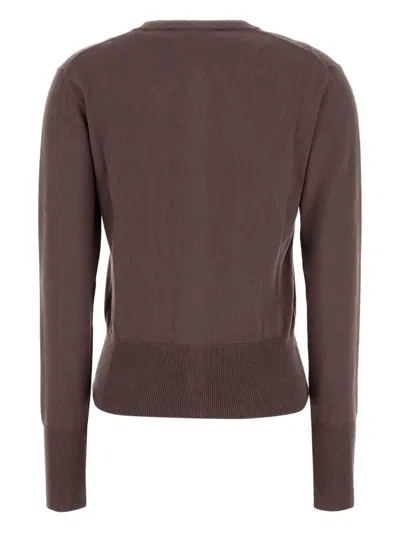 Vivienne Westwood Cardigan "bea" In Brown