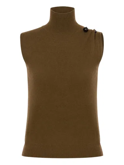 Alberta Ferretti Cashmere Vest