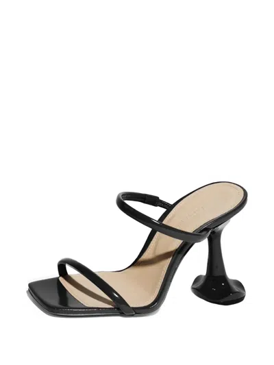 LOTUS HEELED SANDALS