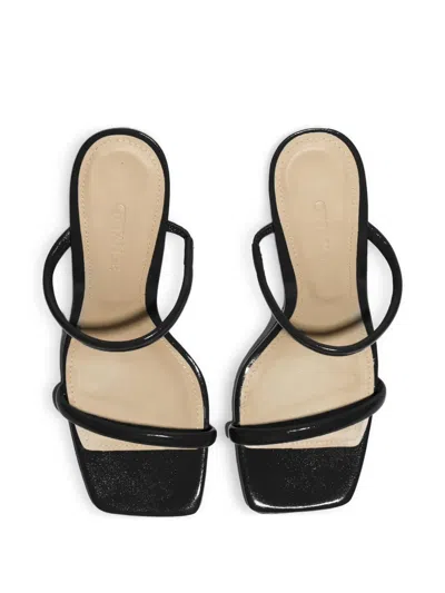 LOTUS HEELED SANDALS