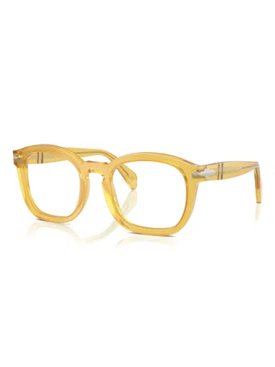 Persol Square-frame Glasses In Yellow
