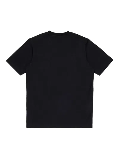 Dsquared2 Embroidered-logo T-shirt In Black