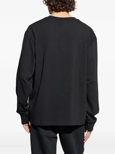 Dsquared2 Logo-embellished Long-sleeve T-shirt In Blue