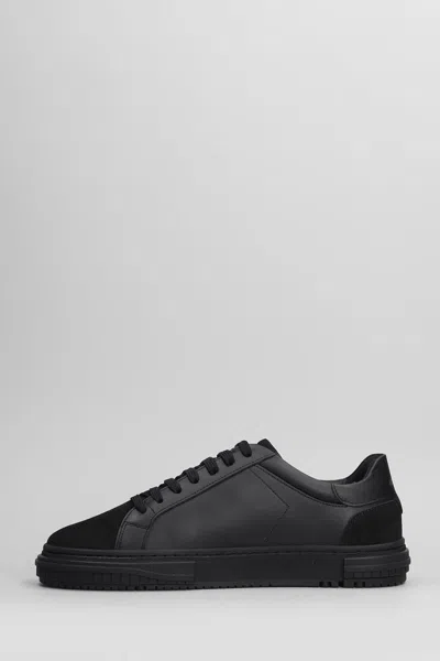 Axel Arigato Atlas Leather Sneakers In Black
