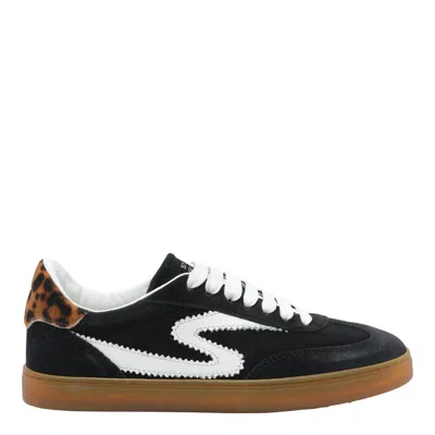 Stuart Weitzman Sw Runaround Sneakers In Black