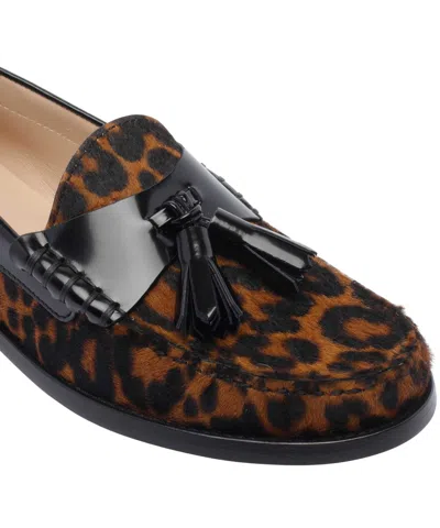 Stuart Weitzman Mocasines - Marrón In Animal Print
