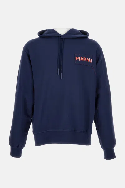 Marni Hoodie In Blue