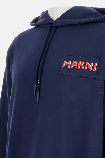 Marni Hoodie In Blue