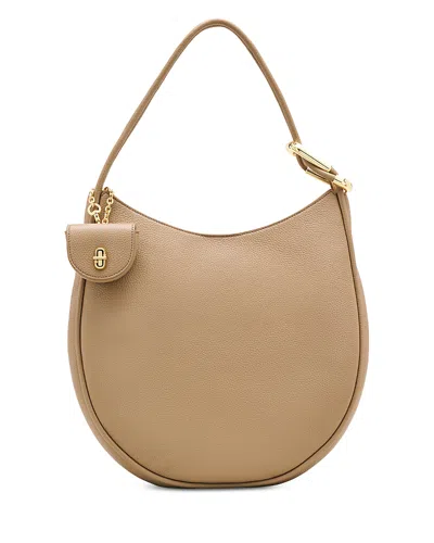 Marc Jacobs The Crescent Large Dual Hobo Bag In Calf Leather