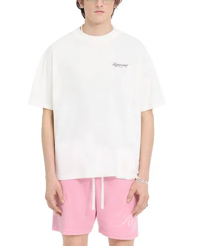 Represent Graphic Print Crew Neck T-shirt In White