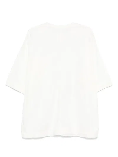 Undercover Strap-detail T-shirt In White