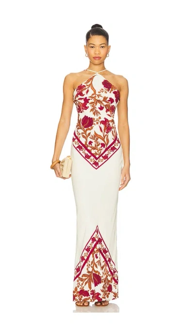 BIAS HALTER MAXI DRESS