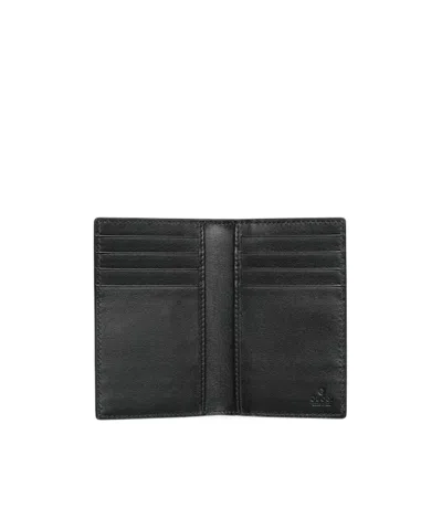 Gucci Imprint Card Case In Black
