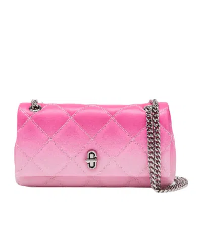 Marc Jacobs Mini Quilted Ombre Dual Chain Shoulder Bag