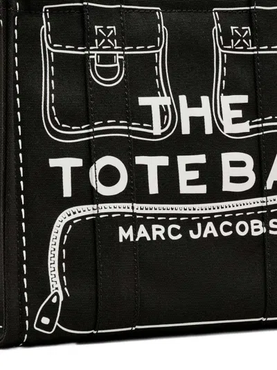 Marc Jacobs Medium Tote Bag In Black