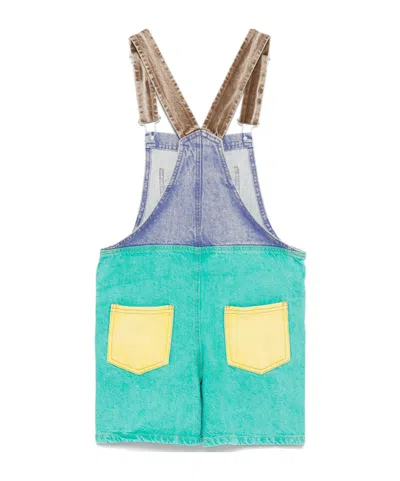 Bobo Choses Smiling Dungaree In Multi