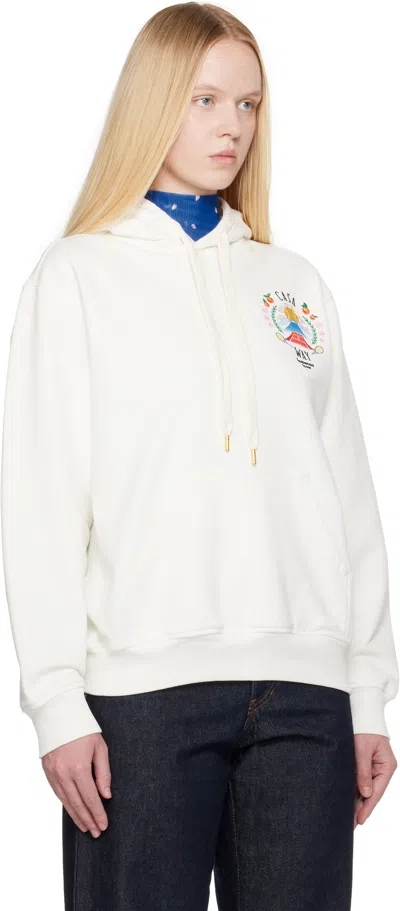 Casablanca "casaway Mountain" Sweatshirt In Neutral