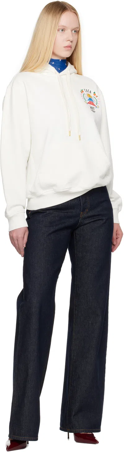 Casablanca "casaway Mountain" Sweatshirt In Neutral