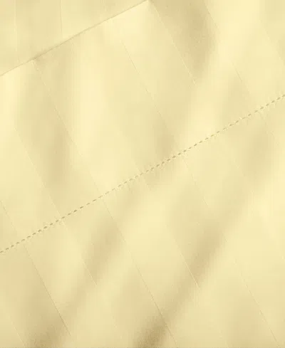Charter Club Last Act!  1.5" Stripe 550 Thread Count 100% Cotton 4-pc. Sheet Set, California King, Ex In Yellow