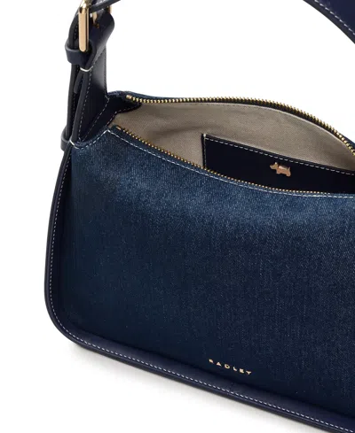 Radley London Denim Westwell Lane Indigo Small Zip-top Grab Bag