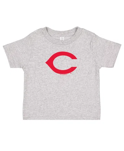 Soft As A Grape Toddler Red/heather Gray Cincinnati Reds Cooperstown Collection T-shirt, Set Of 2 In Red