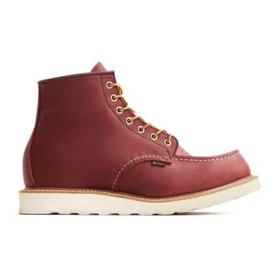 Red Wing Shoes Red Wing Classic 8864 Mens Russet Taos Leather Waterproof Gore-tex Moc Toe Boots In Red