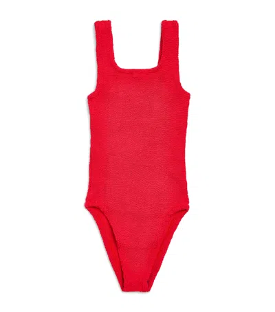 Hunza G Classic Swimsuit In Red