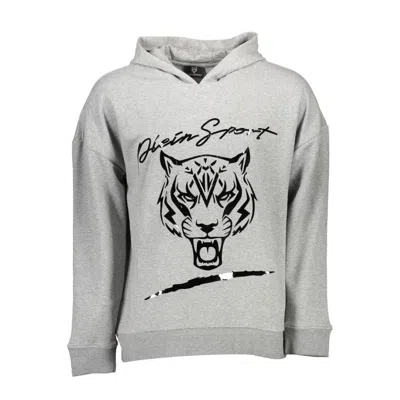 Plein Sport Gray Cotton Men Sweater In Gray