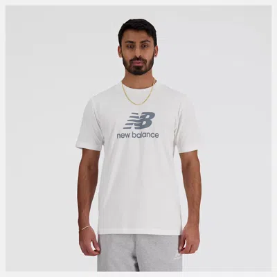 New Balance Sport Essentials Logo Graphic T-shirt In White