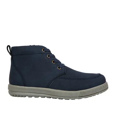 Deer Stags Little Boys Nolan Jr. Bungee Lace Dress Casual Boots In Blue